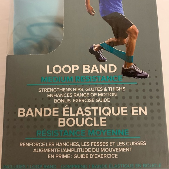 Gaiam Restore Resistance Loop band - Medium Health Workout Strengthens Hips - Picture 2 of 5
